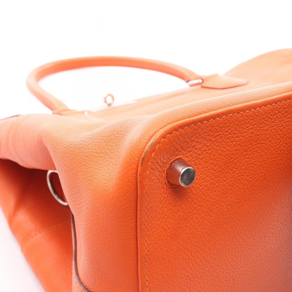 Hermes Toolbox 26 Handbag, Evercolor, Women's, Orange - Picture 9 of 15
